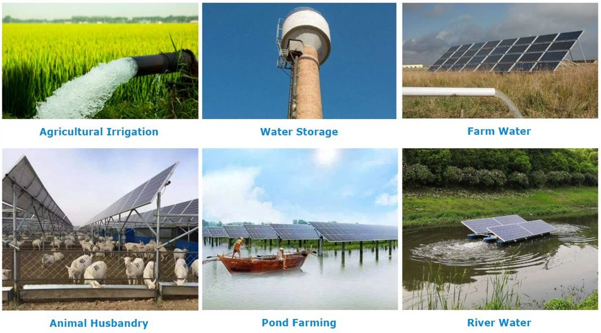 surface mount solar pump PSQB series scenarios 01
