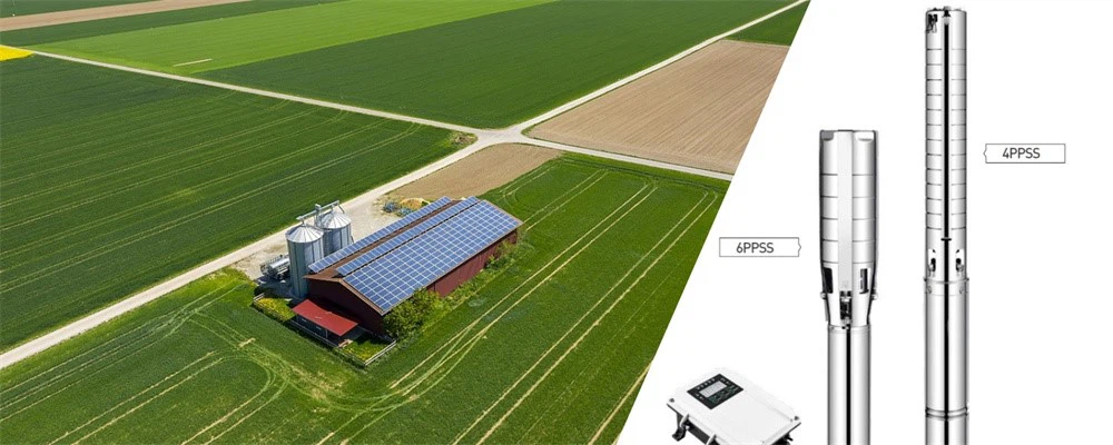 solar pump using for farm irrigation